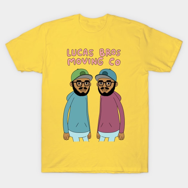 Lucas Bros Moving Co T-Shirt by WizzKid